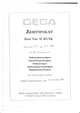 Certifikát GEDA