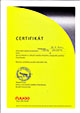 Certifikát SATJAM